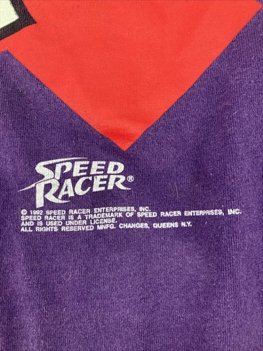 Vintage 1992 speed racer, racer X on Changes tag single stitch size XL - Picture 2 of 6