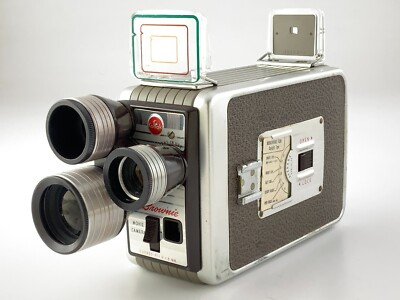 Vintage Brownie Movie Camera Turret 8mm NOT TESTED Kodachrome Film  EE696