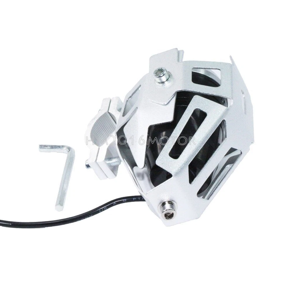 Par Faro Moto 125W Faro 3000LM Moto U5 LED Foco Lámpara Auxiliar Foto 4 de 4