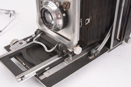 Linhoff Techinca III Outfit w/ 3 lenses 6x9 back, Universal Finder #DV-RC35157 - Picture 17 of 24