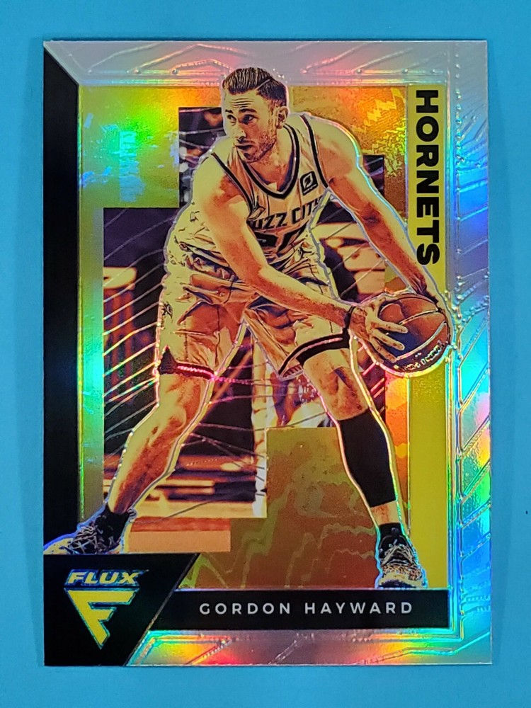 2020-21 Panini Flux SILVER PRIZM Gordon Hayward Charlotte Hornets #20