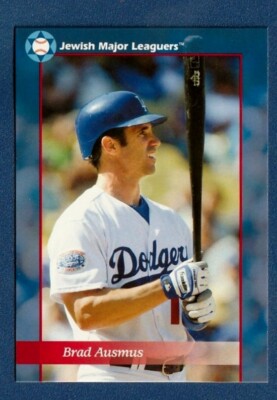 BRAD AUSMUS 2014 Jewish Major Leaguers #8 Baseball Card Los Angeles Dodgers JML*