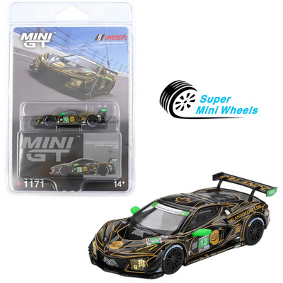 Mini GT 1:64 Chevrolet Corvette Z06 GT3.R #13 AWA 2025 IMSA Daytona 24 Hrs #1171