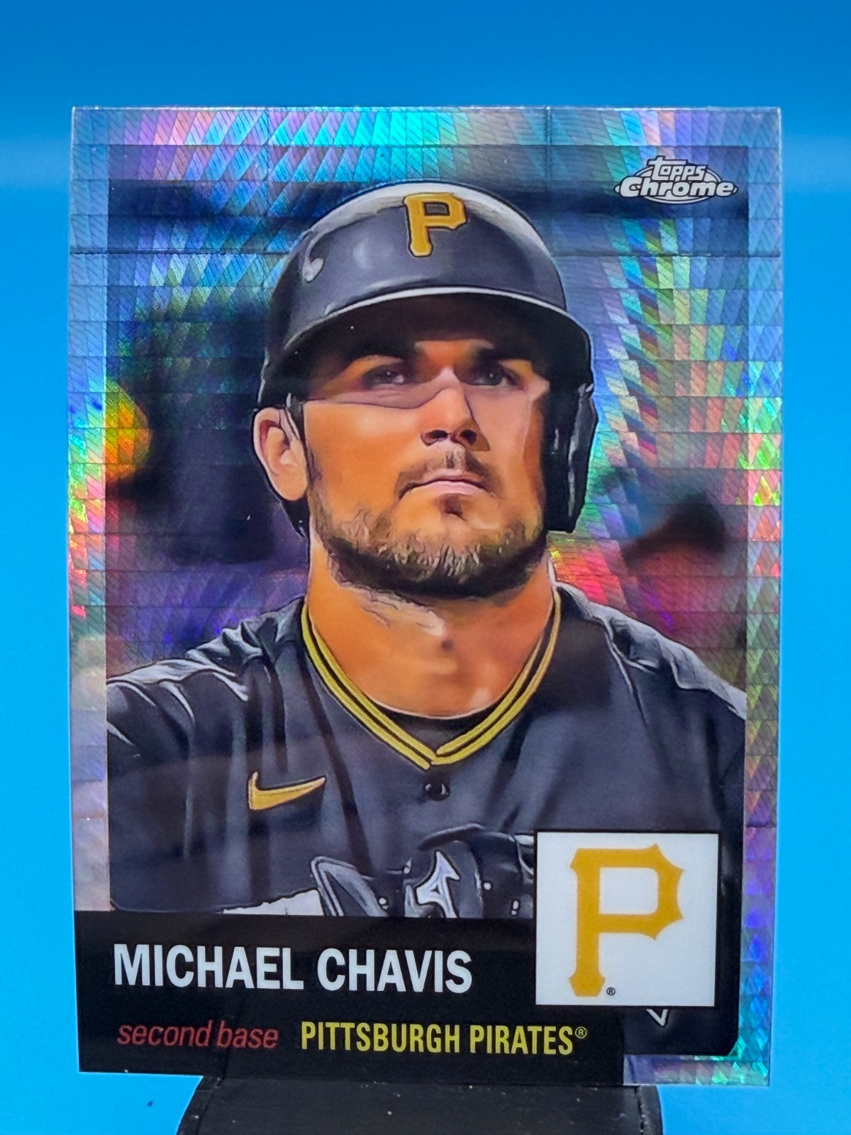 2022 Topps Chrome Platinum Anniversary #420 MICHAEL CHAVIS Prism Refractor