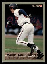 1994 Fleer #18 Chipper Jones Major League Prospects