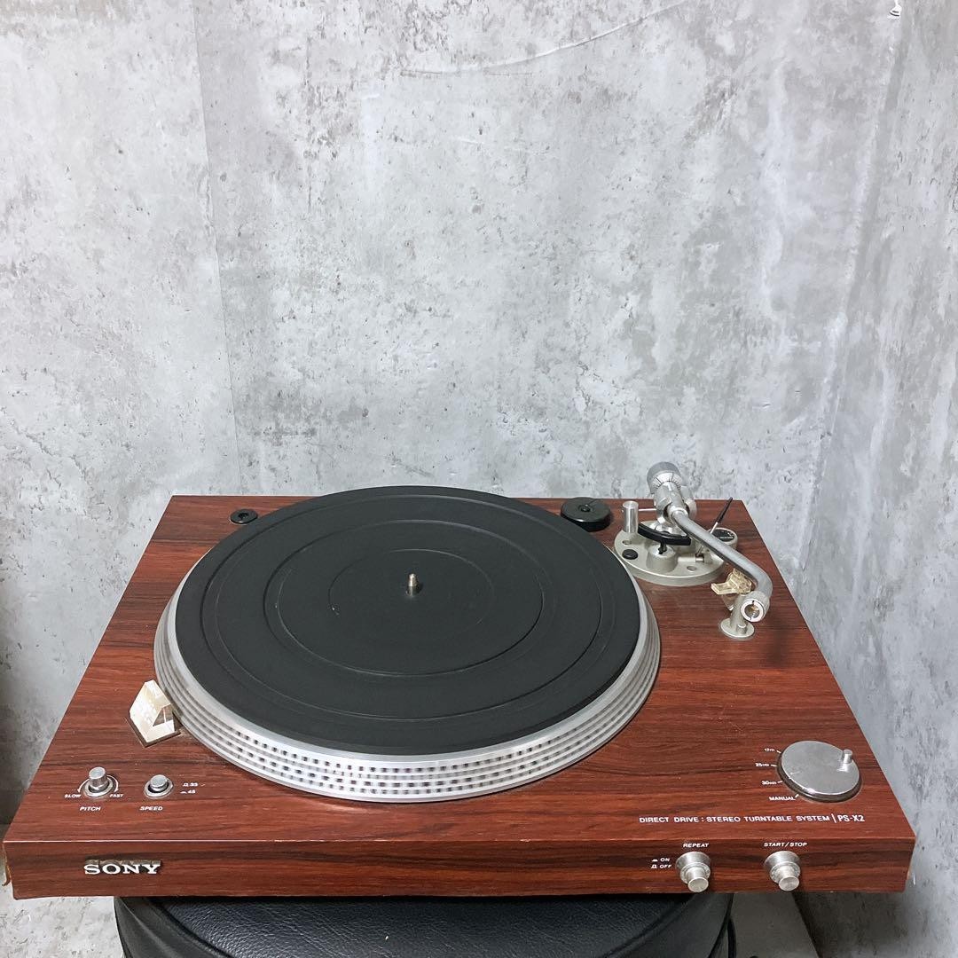 ソニー SONY PS-X2 ダイレクトドライブ フルオート レコードプレイヤー SONY PS-X2 70's Vintage Record Player DD Direct Drive