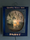 Vintage PABST Blue Ribbon Duck Hunting/Decoy Lighted Beer Sign ~ works great! 🍺