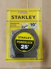 Lot of 24 - 25' Stanley Powerlock Tape Measure # 33-425