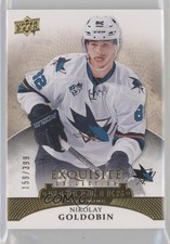 2015-16 Upper Deck Ice Exquisite Rookies 159/399 Nikolay Goldobin #R-16 2o7