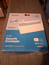 Aimoh 10 Security Envelopes Quick Seal 4 1/8 x 9 1/2 in MPN 34010