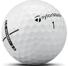 Taylor Made Distance Golf Balls White, 3pk 1 Sleeve 2025 NEW