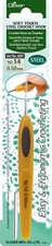 Clover Soft Touch Steel Crochet Hooks, No. 14/0.50mm 1027