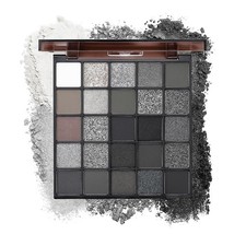 25Colors Smoky Eyeshadow Palette,Matte Shimmer Glitter Day Goth Eye Shadow ...