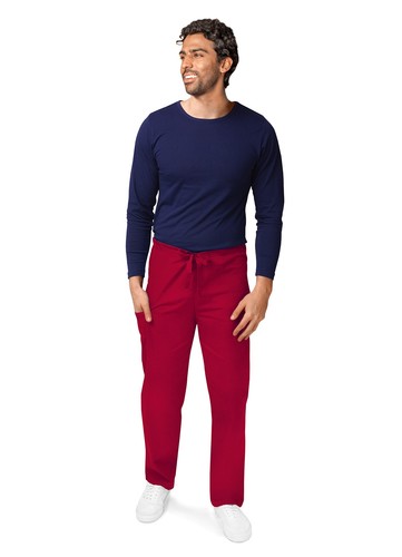 Adar Men Women Medical Nursing Uniform Multi Pocket Scrub Tapered Leg Pants - Picture 89 of 154
