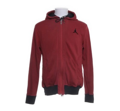 Jordan, Trainingshacke Größe: M, Rot/Schwarz, Baumwolle/Polyester 