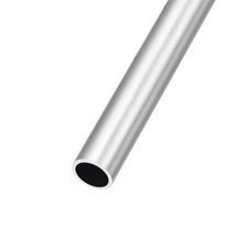 6063 Aluminum Tube 15mm OD x 12mm ID x 300mm  Round Tubing for DIY Handicraft