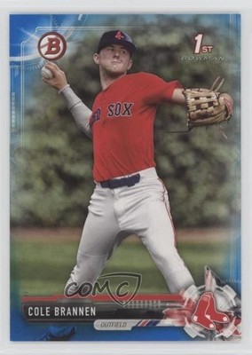 2017 Bowman Draft Blue 105/150 Cole Brannen #BD-193 3pb