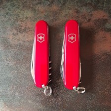 2 Victorinox Taschenmesser Offizier Suisse 84 mm