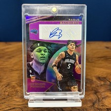 2022-23 Panini Recon True Potential Signatures Paolo Banchero Purple Auto /25