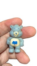 Vintage Care Bears Grumpy Bear Pvc Figure 1983 Miniature 1.5 Inch