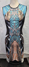 Clover Canyon Graphic Print Sleeveless Polyester Maxi Dress Size L