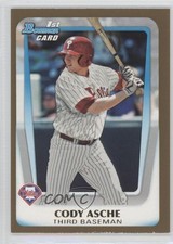 2011 Bowman Draft Prospects Gold Cody Asche #BDPP2 0a1