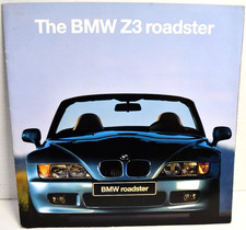 ORIGINAL! 1996 BMW Z3 Roadster LARGE (12x12 ) Sales Brochure Catalog 18 pgs GOOD