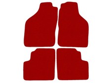 Basic Tappetini per Saab 900 NG II coupe 1993-1998 Rosso Tappeti