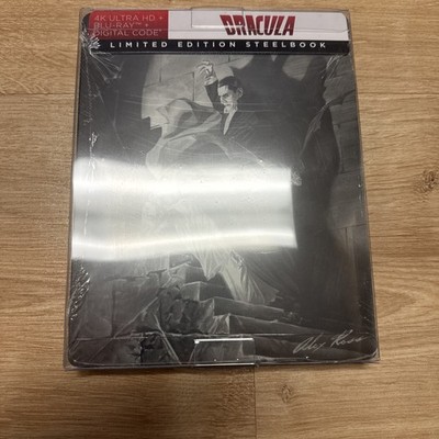 Dracula Limited Edition Steelbook (4K UHD+Blu-ray+Digital) Sealed /w Protector