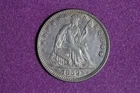 Estate Find 1859 Seated Liberty Half Dime #K59474