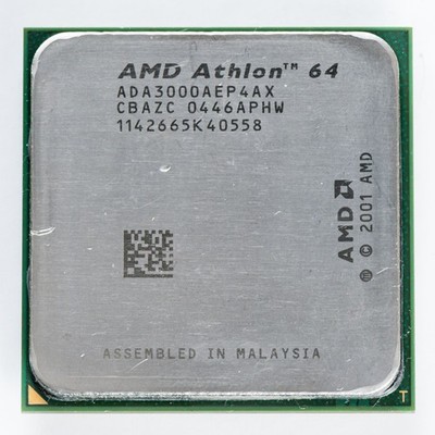 AMD Athlon 64 3000+ ADA3000AEP4AX Socket 754 2GHz 89W Newcastle Processor