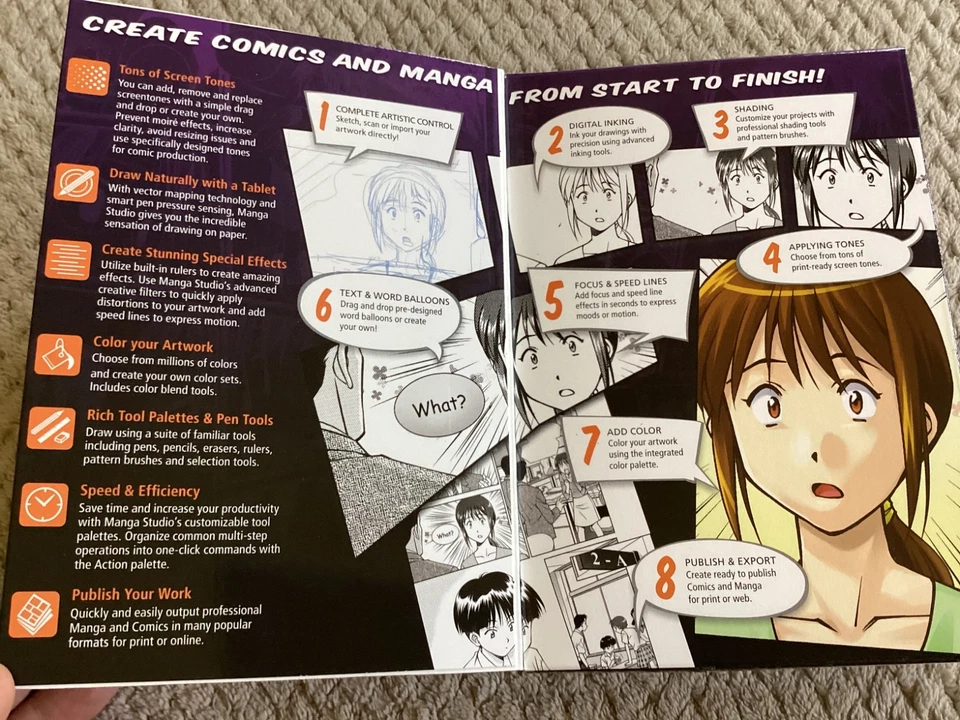 Manga Studio 5 Manga & Comic Illustration PC MAC Disk Version Software - Image 3 of 4