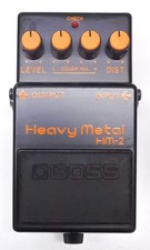 BOSS HM-2 Heavy Metal Guitar Effects Pedal 1990 769 with Box DHL Express or EMS
