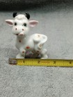 Porcelain Kitsch Cow With Orange Star Bursts Japan — photo 10