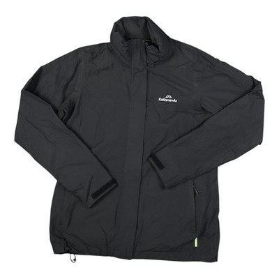 Kathmandu Jacket women 8 Black Long Sleeve lightweight outdoor windbreaker
