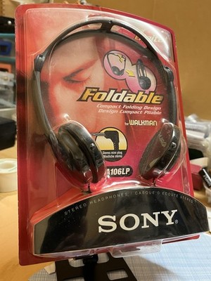 SONY MDR-A106LP TRAGBARER STEREO FALTBARER KOPFHÖRER BRANDNEU VERSIEGELT VINTAGE SELTEN