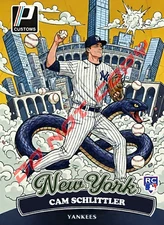 Cam Schlittler  RC - Custom Parody Art Card New York Yankees Rookie