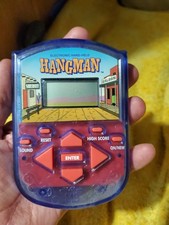 Hangman electronic handheld Milton Bradley 1995 works free shipping Buy It Now