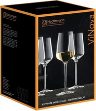 Nachtmann ViNova Weißweinglas 4er Set Weinglas Weinkelch Weißwein Glas 380ml