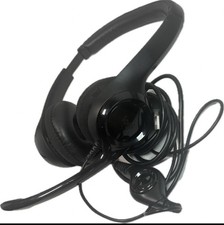 Logitech H390 USB Headset with Noise-Canceling Mic Black Wired