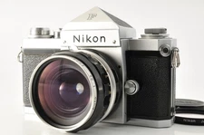 Xmas Sale[NEAR MINT] Nikon F eyelevel w/Nikkor-H 28mm F/3.5 Lens  Cap From JAPAN