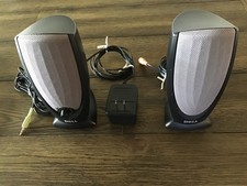 Dell A215 Multimedia 2 Channel Computer Speakers Pair with Power Supply