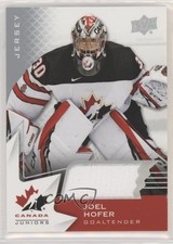 2020-21 Upper Deck Team Canada Juniors Men's U-20 Jerseys Joel Hofer #42 0gn4