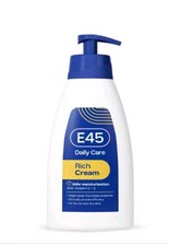 New E45 Daily Care Rich Cream bottle 400ML Vitamin C&E Body Face Hand 