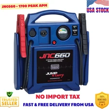 Clore Automotive Jump-N-Carry JNC660 1700 Peak Amp 12 Volt Jump Starter , Blue