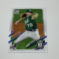 Jordan Weems Oakland A's 2021 Topps Series 2 RC Rookie Card #570. rookie card picture