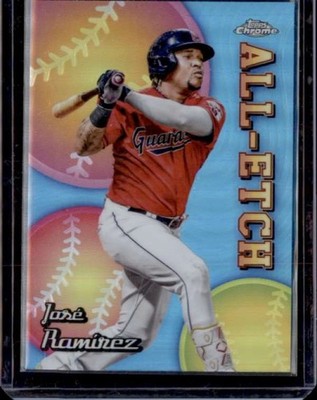 2024 Topps Chrome - Chrome All-Etch #CAE-17 Jose Ramirez Near Mint