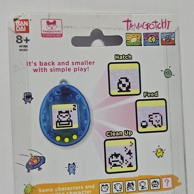 Tamagotchi 20th Anniversary Blue With Yellow Buttons Virtual Pet