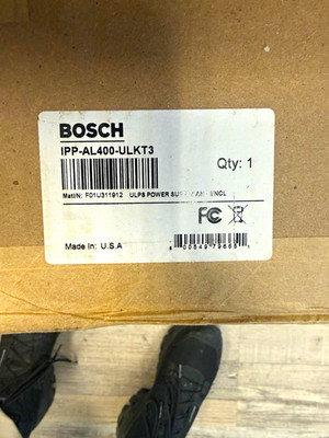Bosch IPP-AL400-ULKT3 ULPS Power Supply and Enclosure for Alarm System