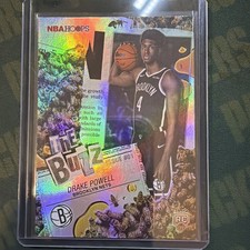 Drake Powell 2025-26 NBA Hoops RC The Buzz Holo Foil #TB-22 SP Nets